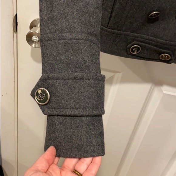 Express Wool Double Breasted Coat EUC - Picture 6 of 14